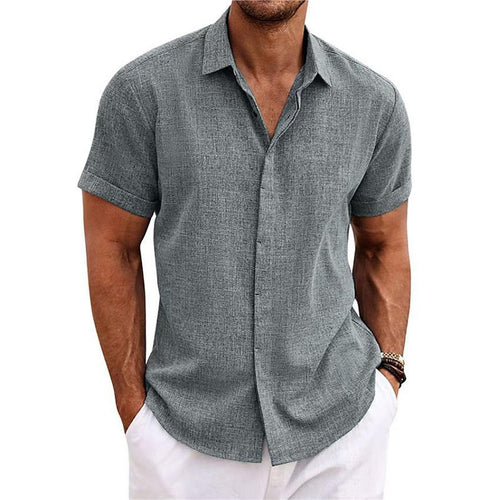 Casual Cotton Linen Shirt