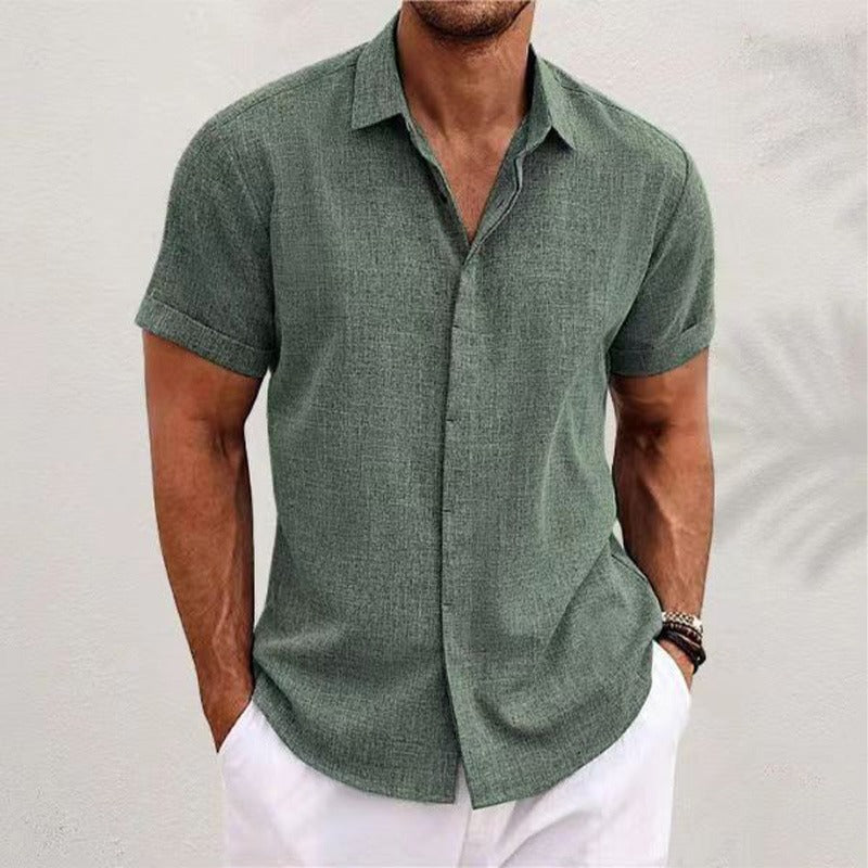 Casual Cotton Linen Shirt