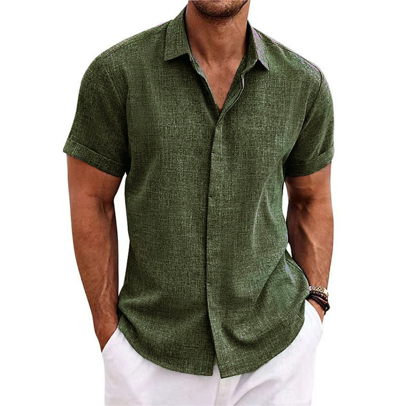 Casual Cotton Linen Shirt